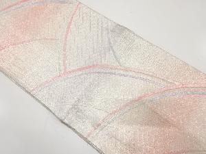 アンティーク　佐賀錦　地紙に古典柄織り出し袋帯（材料）